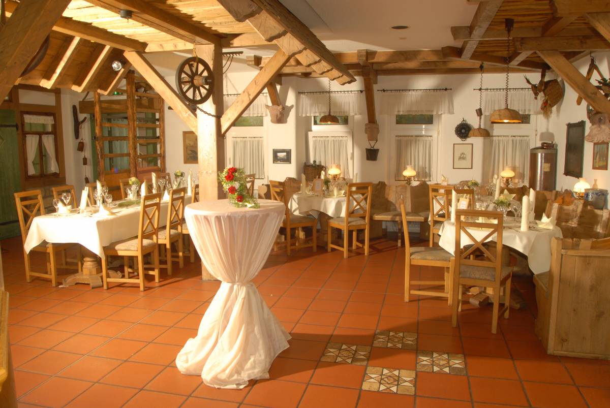 Veranstaltungsraum Tenne im Landgasthof Hessenmühle in Großenlüder-Kleinlüder
